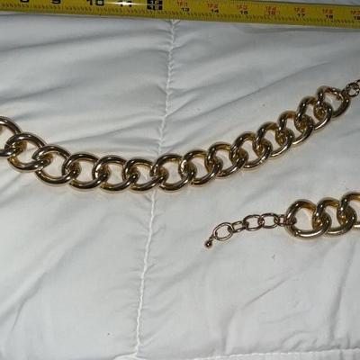 necklace and matching bracelet