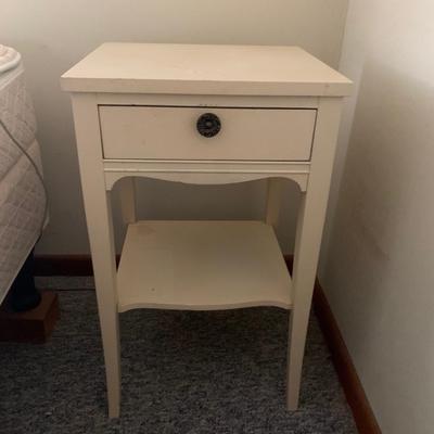 White Bedside Chest