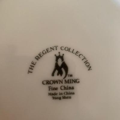 Crown Ming China set -- 52 pieces