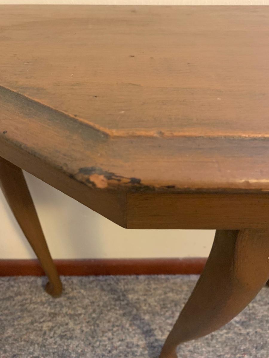 Hallway Table with Queen Anne Legs