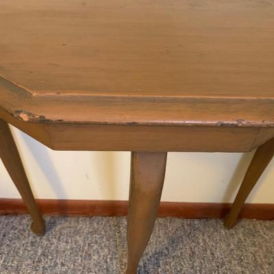 Hallway Table with Queen Anne Legs