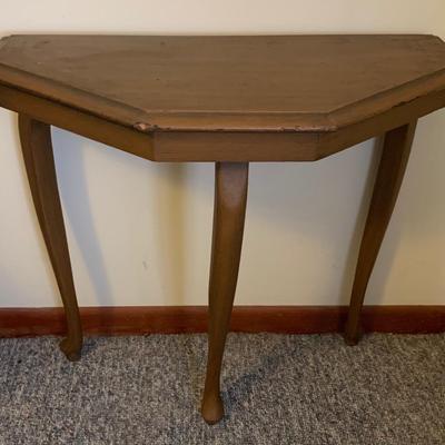 Hallway Table with Queen Anne Legs