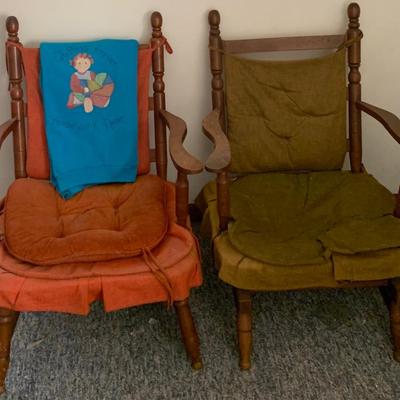 Pair Ethan Allan Armchairs