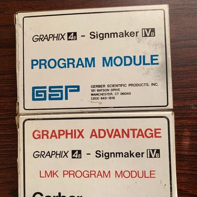 Gerber Graphix-signmaker 4-B