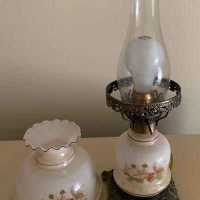 Electrified GWTW style lamp