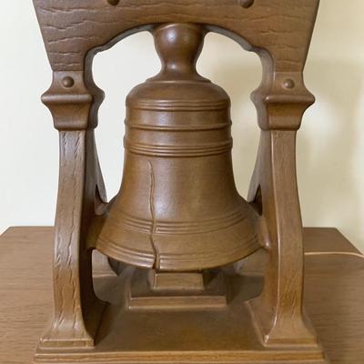 Vintage Liberty Bell Lamp