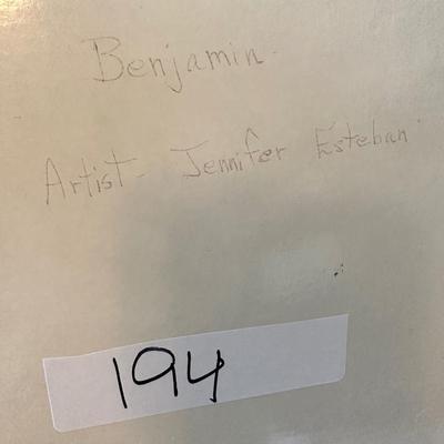 Benjamin by artist Jennifer Esteban