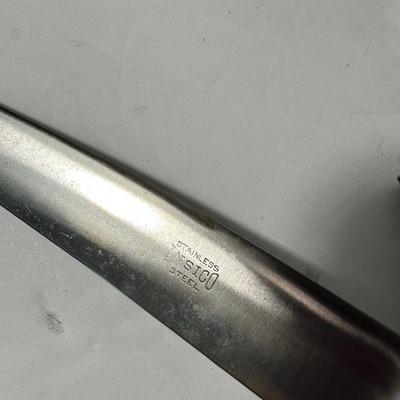 Antique Sterling Silver Monogram Carving Set