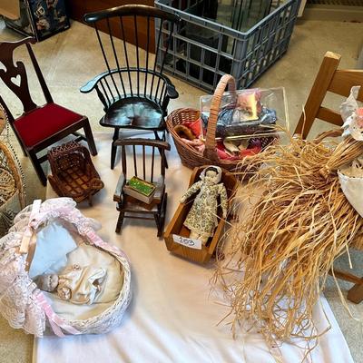 Colectible Doll Chair Lot