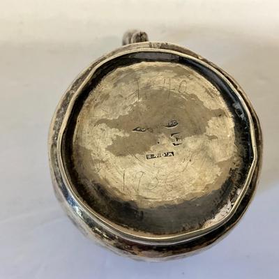 Monogramed Antique Silver Cup