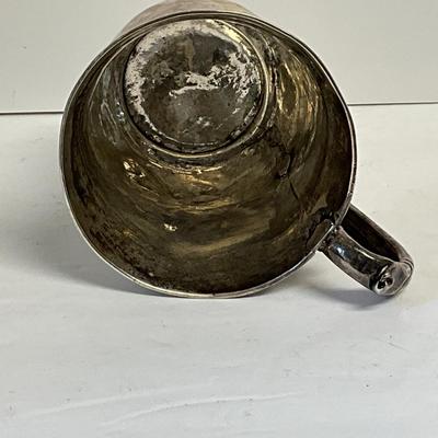 Monogramed Antique Silver Cup