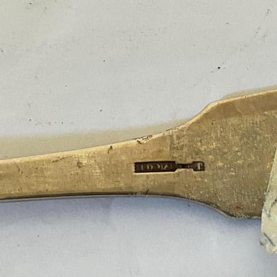 Antique Charleston Silversmith J Mood Rice Spoon