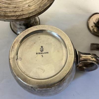 Misc. Antique Sterling Silver Lot