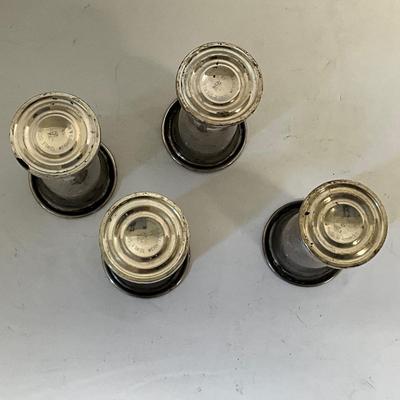 4 pc sterling silver Towle Cordial Cup Lot