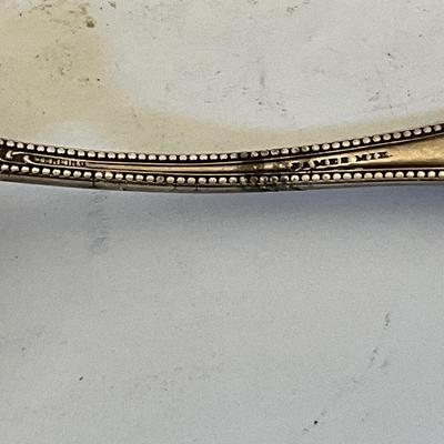 Antique Sterling Silver Butter knife lot