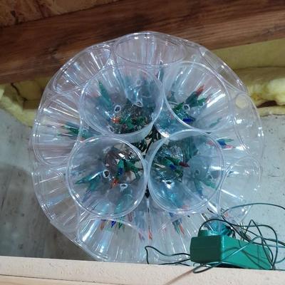 Lots of Christmas Decorations, ornaments, handmade Christmas light ball, Ornaments, and more
