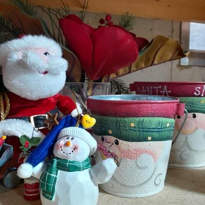 Lots of Christmas Decorations, ornaments, handmade Christmas light ball, Ornaments, and more