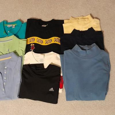 Women's Tops IZOD, Alison Craig, Addidas,  Size L & XL