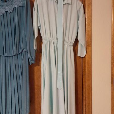 Three vintage Women's Dresses 13/14 American Shirt Dress, Around Town, For the Mood Size 12 / 14