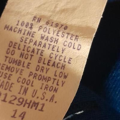 Three Vintage Women's Dresses EJM, Walden Classic, and the shirt Dress sizes. 12 & 14