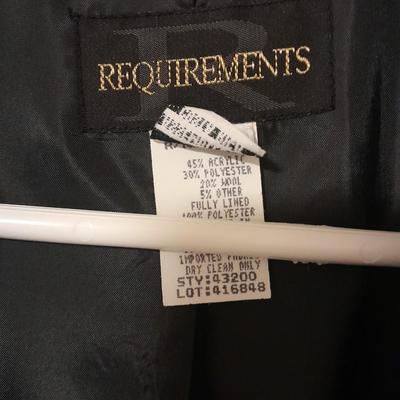 Three suit coats / Blazers size 16 & 14 Classic Collection and Requirements