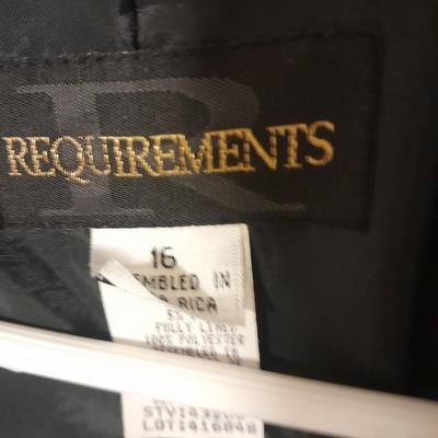 Three suit coats / Blazers size 16 & 14 Classic Collection and Requirements