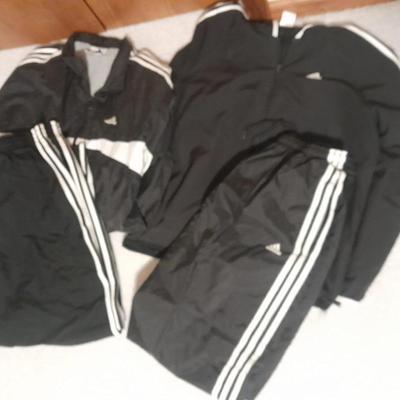 Two Adidas Jogging suits Pant / Jacket sets Size XL