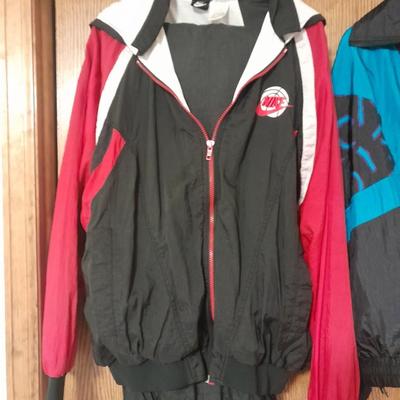 Three Jogging jacket / pant suits Nike Jogging suit XL, Pro Spirit Plus Size, Head size L