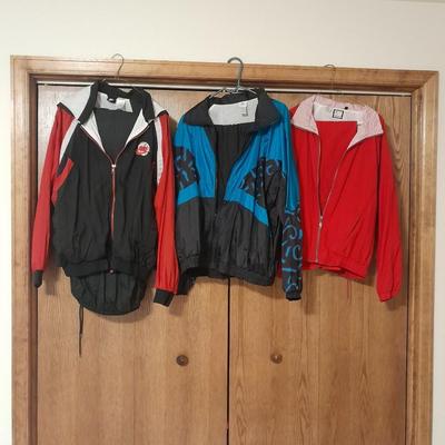 Three Jogging jacket / pant suits Nike Jogging suit XL, Pro Spirit Plus Size, Head size L