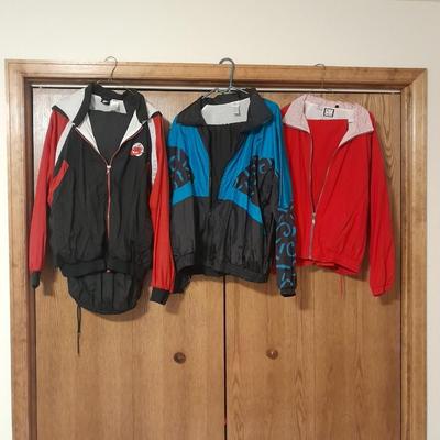 Three Jogging jacket / pant suits Nike Jogging suit XL, Pro Spirit Plus Size, Head size L