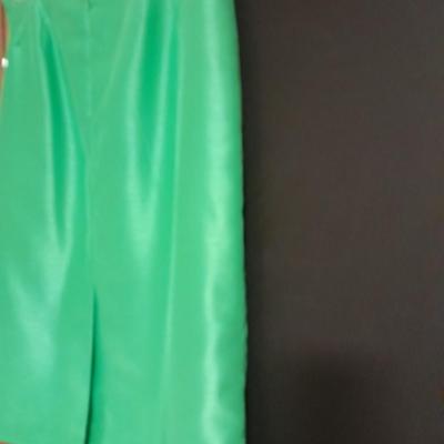 Two Blazer / Skirt Sets Laura Gayle Size 14, and NWT Sea green LeSuit size 14