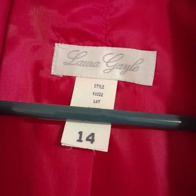 Two Blazer / Skirt Sets Laura Gayle Size 14, and NWT Sea green LeSuit size 14