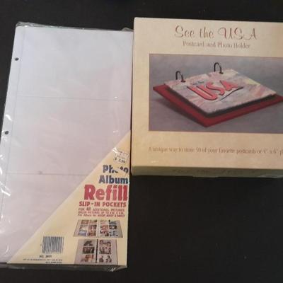 Office supplies, Vintage adjustable light, bulletin boards, Telephones, 3 ring binders, and more
