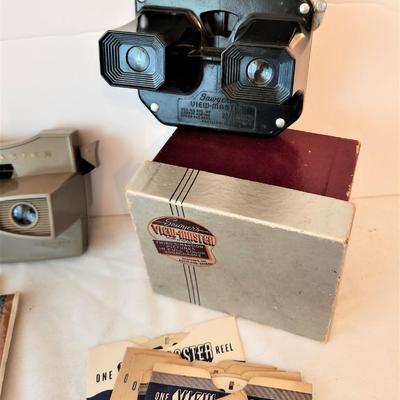 Lot #161  Lot of Vintage Viewmaster viewers and Reels