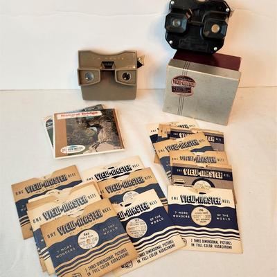 Lot #161  Lot of Vintage Viewmaster viewers and Reels