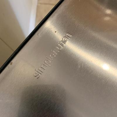 Stainless Steel Foot Peddle Kitchen Trash Can - Lot 352