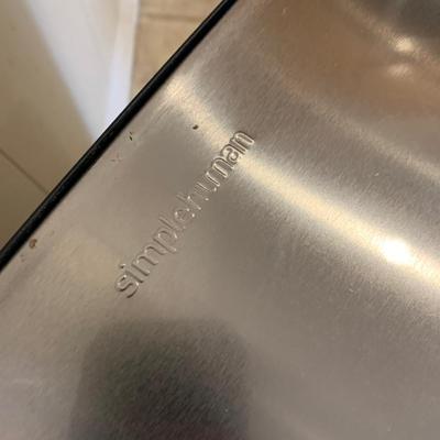 Stainless Steel Foot Peddle Kitchen Trash Can - Lot 352