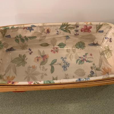 TWO Longaberger Baskets - Lot 348