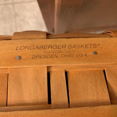 TWO Longaberger Baskets - Lot 348