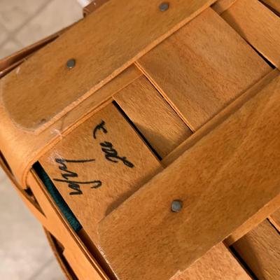 TWO Longaberger Baskets - Lot 348