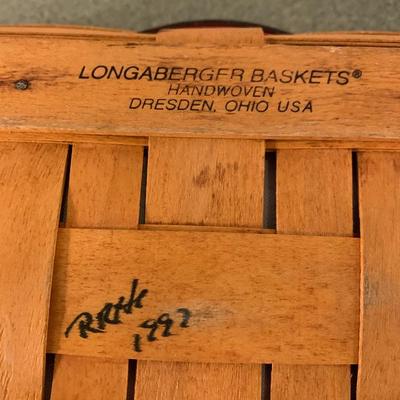 TWO Longaberger Baskets - Lot 348
