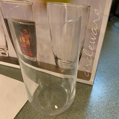 New In Box Highball Cocktail Glass Set