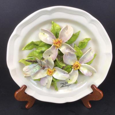 646 Eva Gordon for Bellagio 3D Ceramic Art Plate