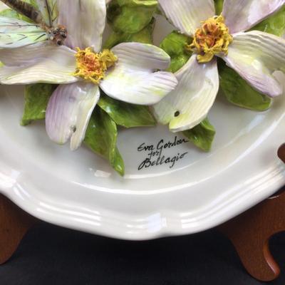 646 Eva Gordon for Bellagio 3D Ceramic Art Plate