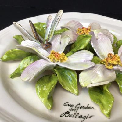 646 Eva Gordon for Bellagio 3D Ceramic Art Plate