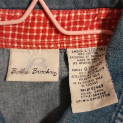 Women's button up Shirt Tops Henry Grethel, Christopher Banks, Pendleton, and others Size L
