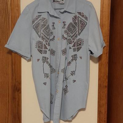 Women's button up Shirt Tops Henry Grethel, Christopher Banks, Pendleton, and others Size L