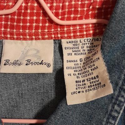 Women's button up Shirt Tops Henry Grethel, Christopher Banks, Pendleton, and others Size L