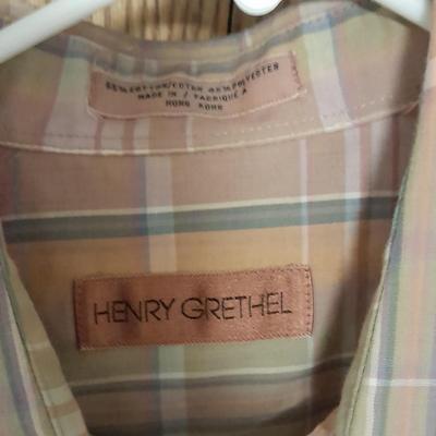 Women's button up Shirt Tops Henry Grethel, Christopher Banks, Pendleton, and others Size L
