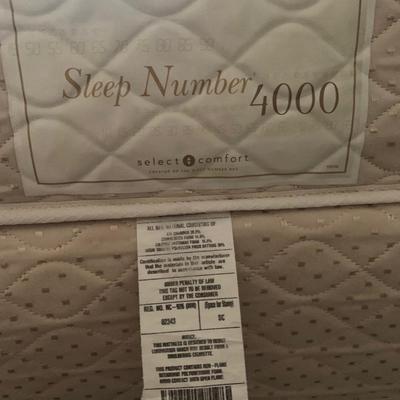 King Sleep Number 4000 Bed
